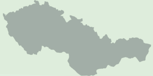 Mapa ČR a SK